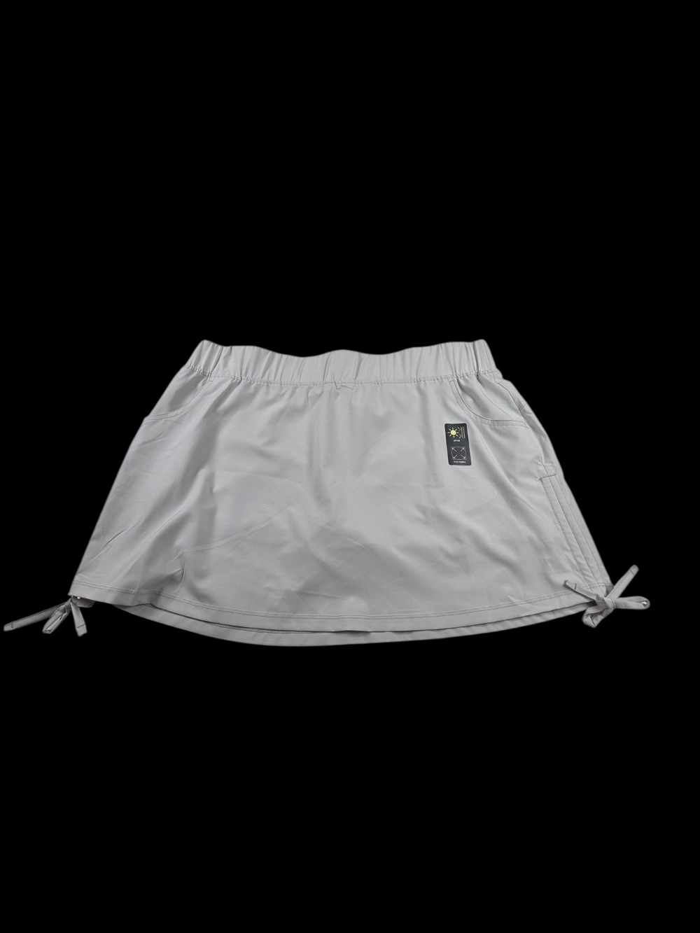 Realtree Fishing Glacier Gray Athletic Skort Womens XXL 2X UPF50 Activewear